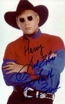 mein persnliches Autogramm: Harry - God Bless - Garth Brooks